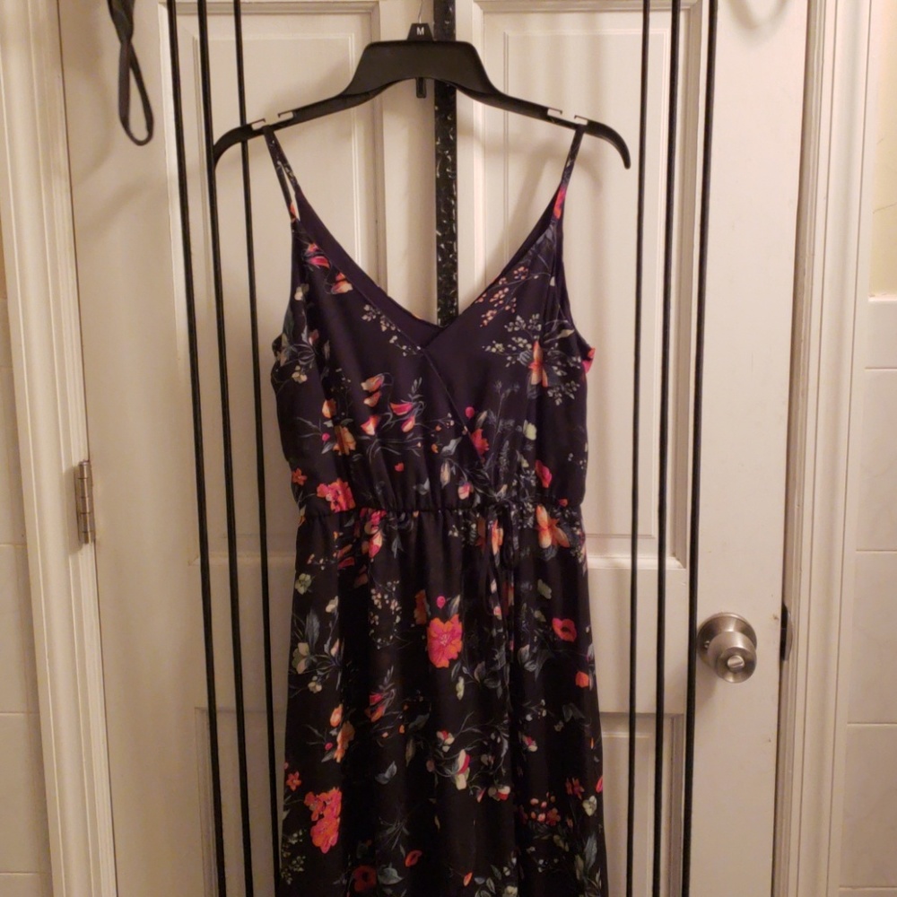 Black Floral Dress